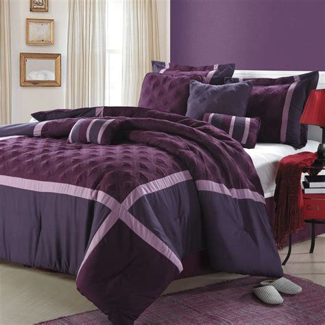 Category Comforter Sets Bedroom Design Purple Bedding