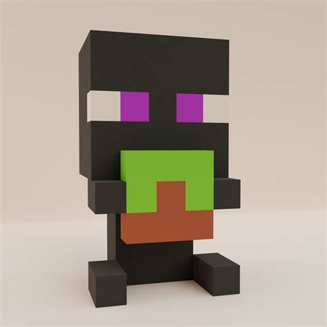 Artstation Enderman Baby Minecraft Resources