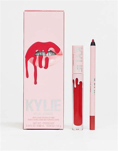 Kylie Cosmetics Matte Lip Kit 402 Mary Jo K Asos