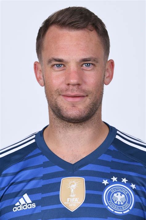 Moscow Russia June 13 Manuel Neuer Of Germany Pose For A Photo