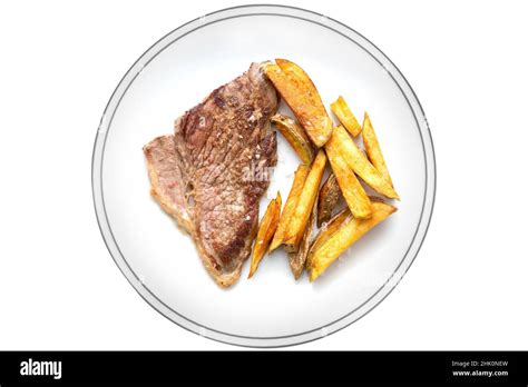 Steak and chips Stock Photo - Alamy