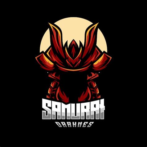 Premium Vector Samurai Esport Gaming Logo Design