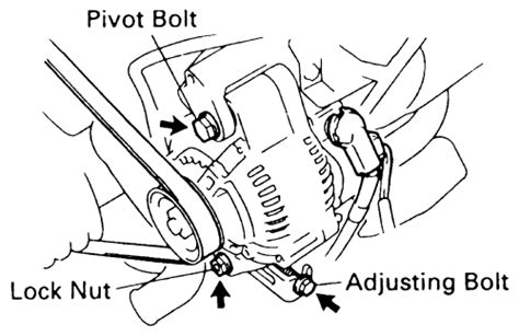 Toyota Alternator Adjusting Bolt