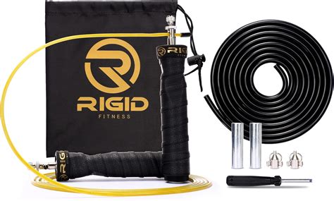 Rigid Fitness Jump Rope For Gym And Outdoor Activities Adjustable