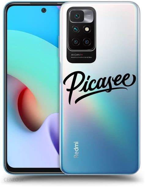 Silikonowe Prze Roczyste Etui Na Xiaomi Redmi Picasee Black