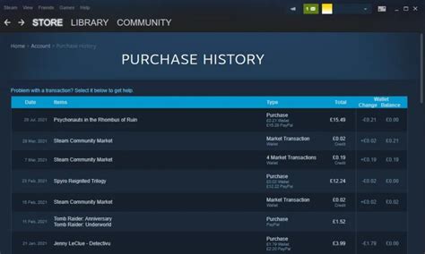 Comment Afficher Votre Historique Dachats Steam