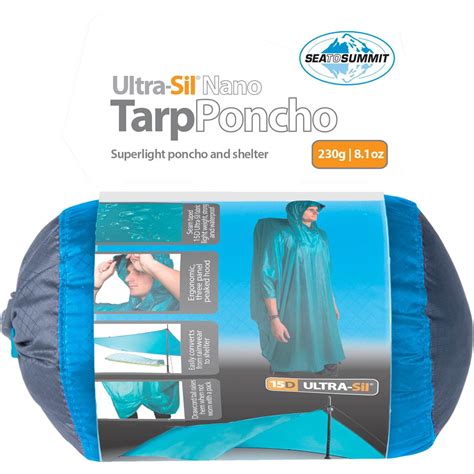 Sea To Summit Ultra Sil Nano Tarp Poncho Online Kaufen Outdoortrends De