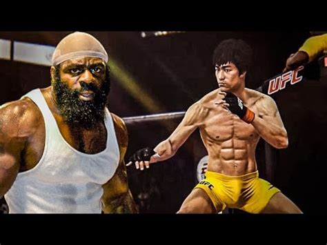 BRUCE LEE VS KIMBO SLICE UFC 4 BRUTAL FIGHT UFC 4 UFC 4 2022 EA