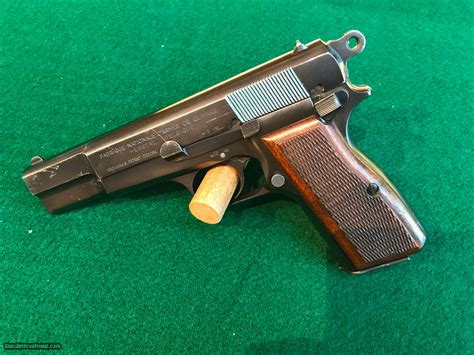 Fn Hi Power Browning Patent Fabrique Nationale Herstal 9mm For Sale