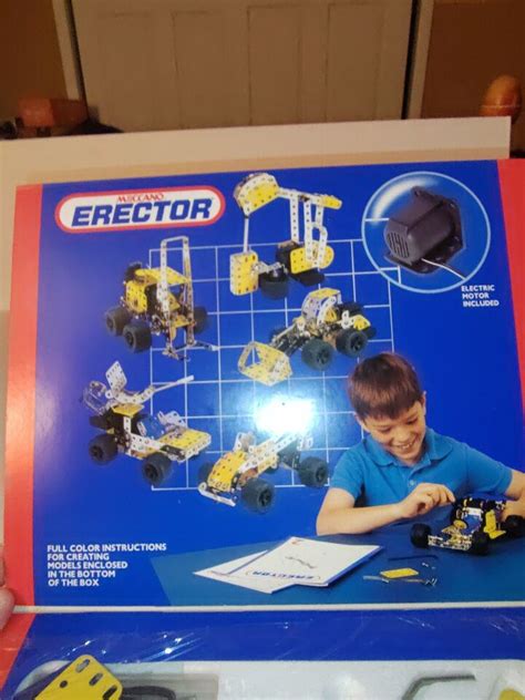 Meccano Erector Set 2 Construction Set 274 Pieces Ebay