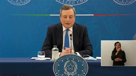 Conferenza Draghi Piano Per Le Riaperture Dal Aprile Zona Gialla