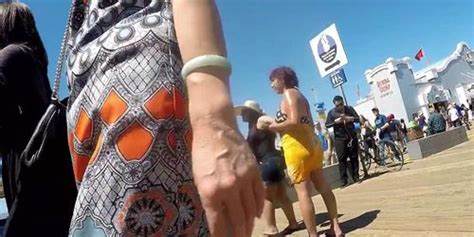 Slim Brunette Teen Ass In Tight Shorts At The Beach Tnaflix