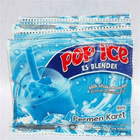 Lakmar Grosir Pop Ice Permen Karet 25g