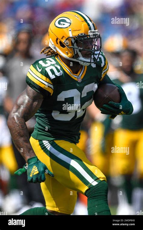 Green Bay Packers Running Back Kylin Hill 32 Runs With The Ball