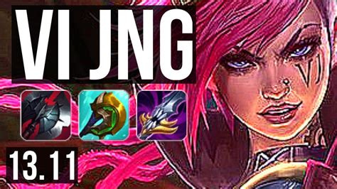 VI Vs KHA ZIX JNG 9 1 10 600 Games Legendary KR Master 13 11