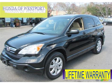 2008 Nighthawk Black Pearl Honda CR V EX 4WD 65753071 Photo 19