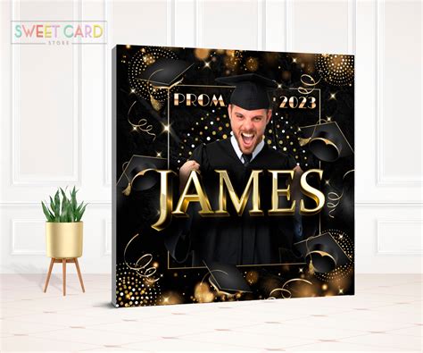 Prom Gold Printable Backdrop Prom Man Elegant Backdrop Prom Boy Back Sweetcardstore