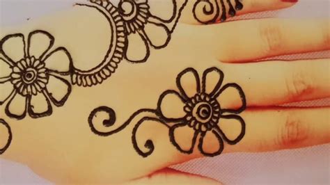 Simple Henna Designs: Easy Arabic Mehndi Design - Girls Fashion Ideas