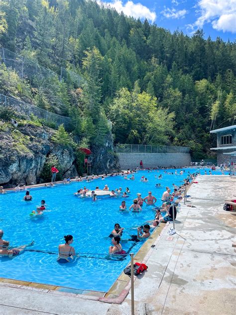 Radium Hot Springs Kootenay National Park British Columbia Canada