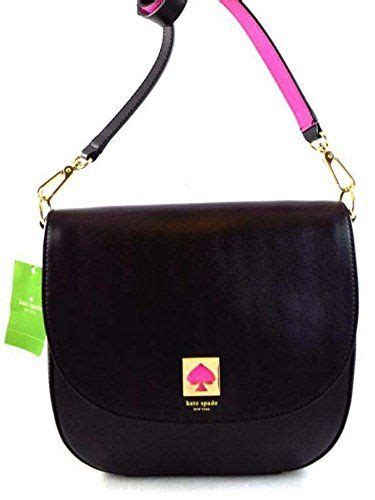 Kate Spade Doreen New Bond Street Black Leather Crossbody Purse