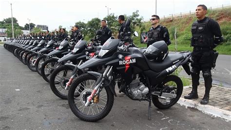 Lan Amento Da Companhia Rondas Ostensivas Apoio De Motocicletas