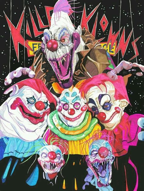 Killer Klowns From Outer Space | Outer space art, Retro horror, Horror ...