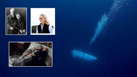 Titan Submersible Pilots Spouse Is A Descendant Of Famous Titanic Couple World News