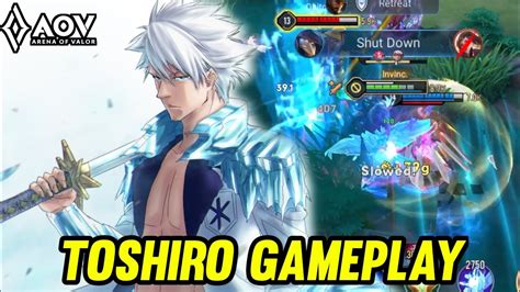 Aov Bright Toshiro Gameplay Resale Skin Arena Of Valor