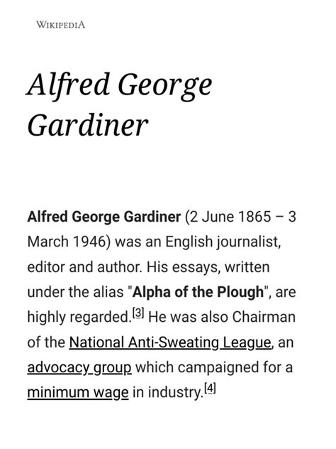 Alfred George Gardiner Wikipedia Pdf