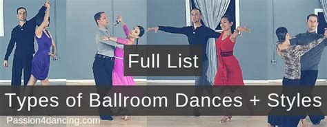 23 Different Ballroom Dances Explained