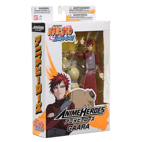 Boneco Anime Heroes Naruto Gaara Bandai