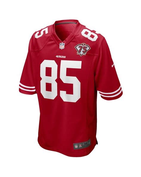 Nike George Kittle San Francisco Ers Th Anniversary Game Jersey At