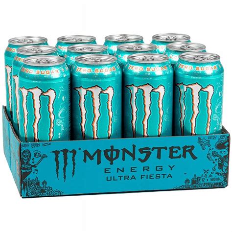 Buy Monster Energy Ultra Fiesta Mango Sugar Free Energy Drink Ml