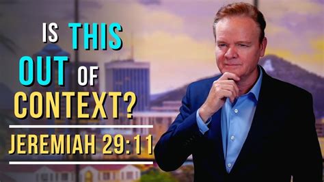 Out Of Context Jeremiah Question And Answer With Pastor Robert