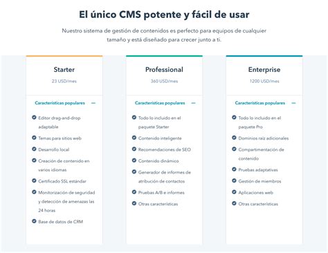 CMS Hub de HubSpot qué es y cómo funciona