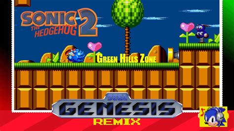 Sonic Master System Green Hills Zone Sega Genesis Remix Youtube