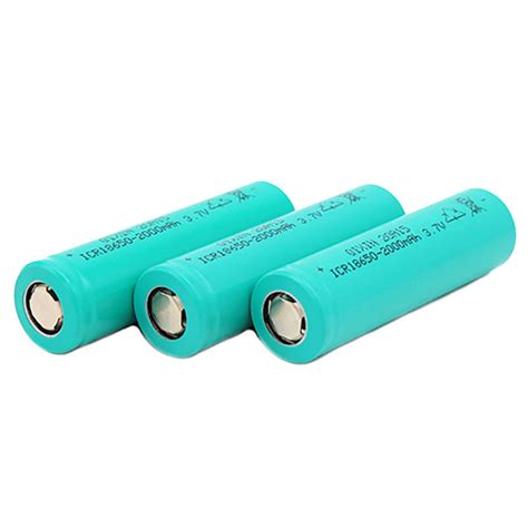 3 7V 10c 2000mAh Lithium Li Ion Rechargeable Icr 18650 Li Ion Battery