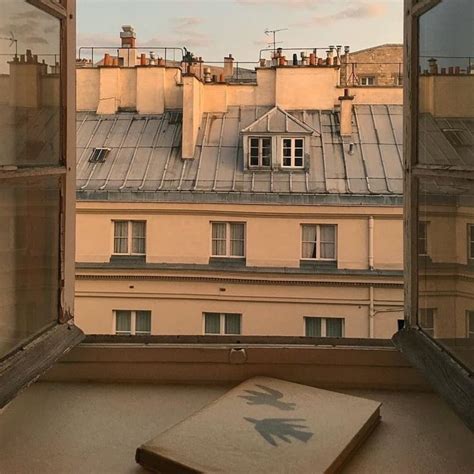 #indie #aesthetic #sky #view #paris #city #book #window #travel https://weheartit.com/entry ...