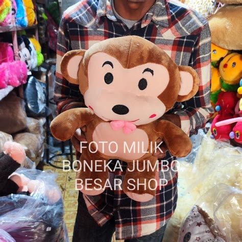 Jual Boneka Hewan Binatang Monyet Monkey Gorila Siamang Babon Kingkong