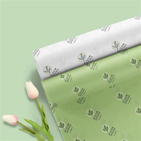 Beautiful Tissue Paper Flower Packaging