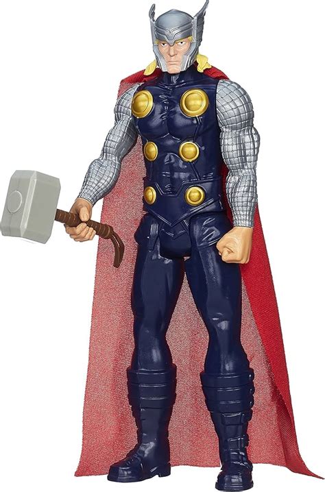 Marvel The Avengers Mighty Battlers Hammer Slinging Thor Figure