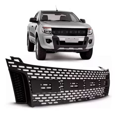 Grade Raptor Frontal Ford Ranger A Preto Parcelamento Sem Juros