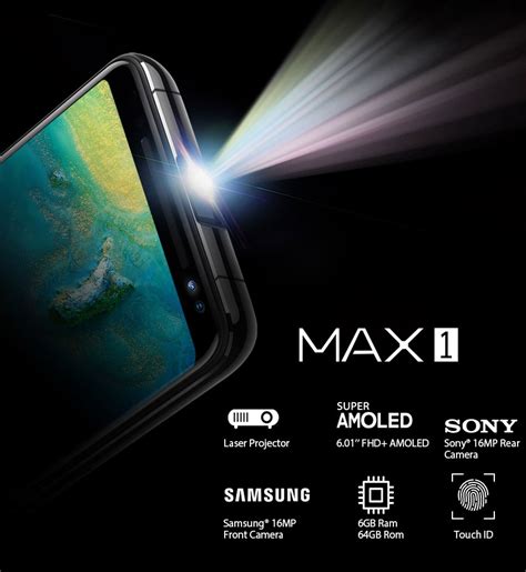 Blackview MAX 1 Projector Phone