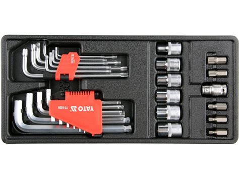 HEX TORX KEYS TORX SOCKETS 31 PCS SET Yato YT 55451 Toya24 Pl