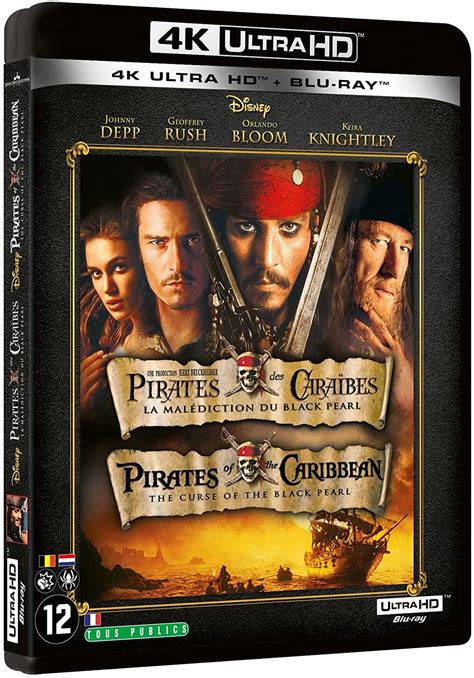 Pirates Des Cara Bes La Mal Diction Du Black Pearl Blu Ray K Ultra