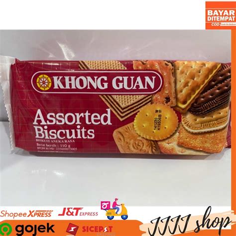 Jual Khong Guan Assorted Biscuits Aneka Rasa Biskuit 110gr Shopee