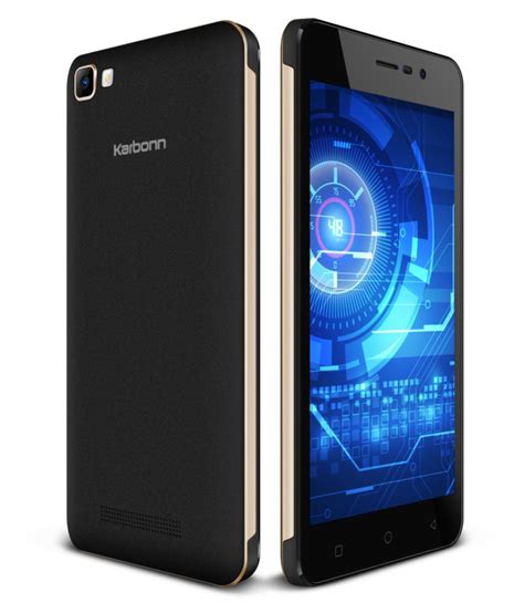 Karbonn K9 Smart 8GB 1 GB Black Sandstorm Mobile Phones Online At