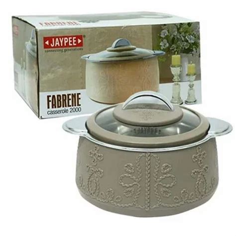 Jaypee Fabrene 2 L Casserole Beige At Rs 550piece Rajkot Id