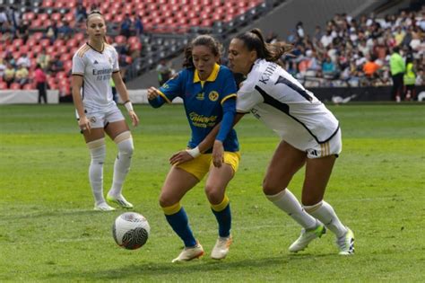 América femenil vence al Real Madrid en el Azteca Video Proceso