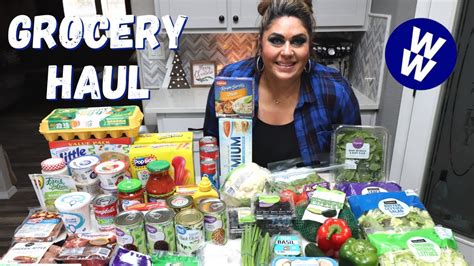 Healthy Ww Grocery Haul For Weight Loss Changing The Way I Eat